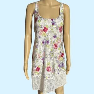 90s victorias secret wildflower patterned